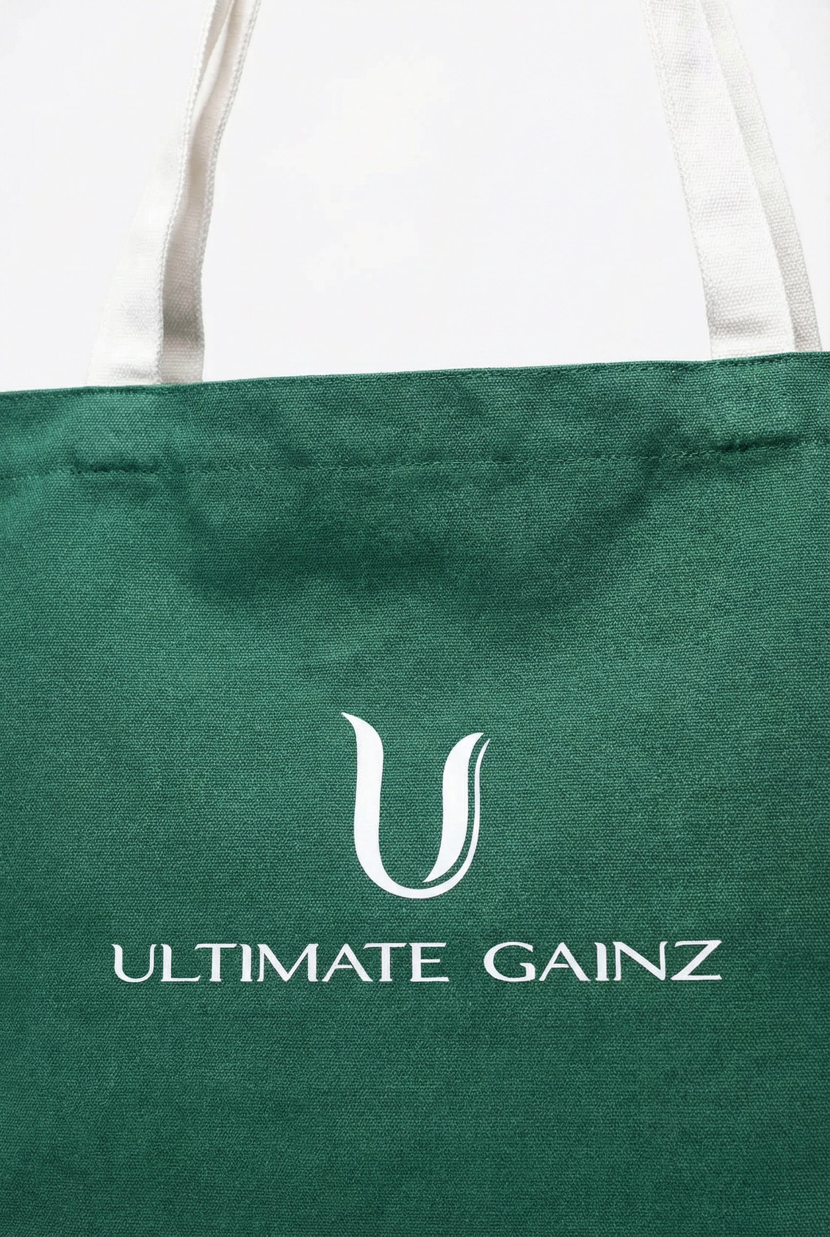 Ultimate Gainz Signature Tote Bag – Bosgroen