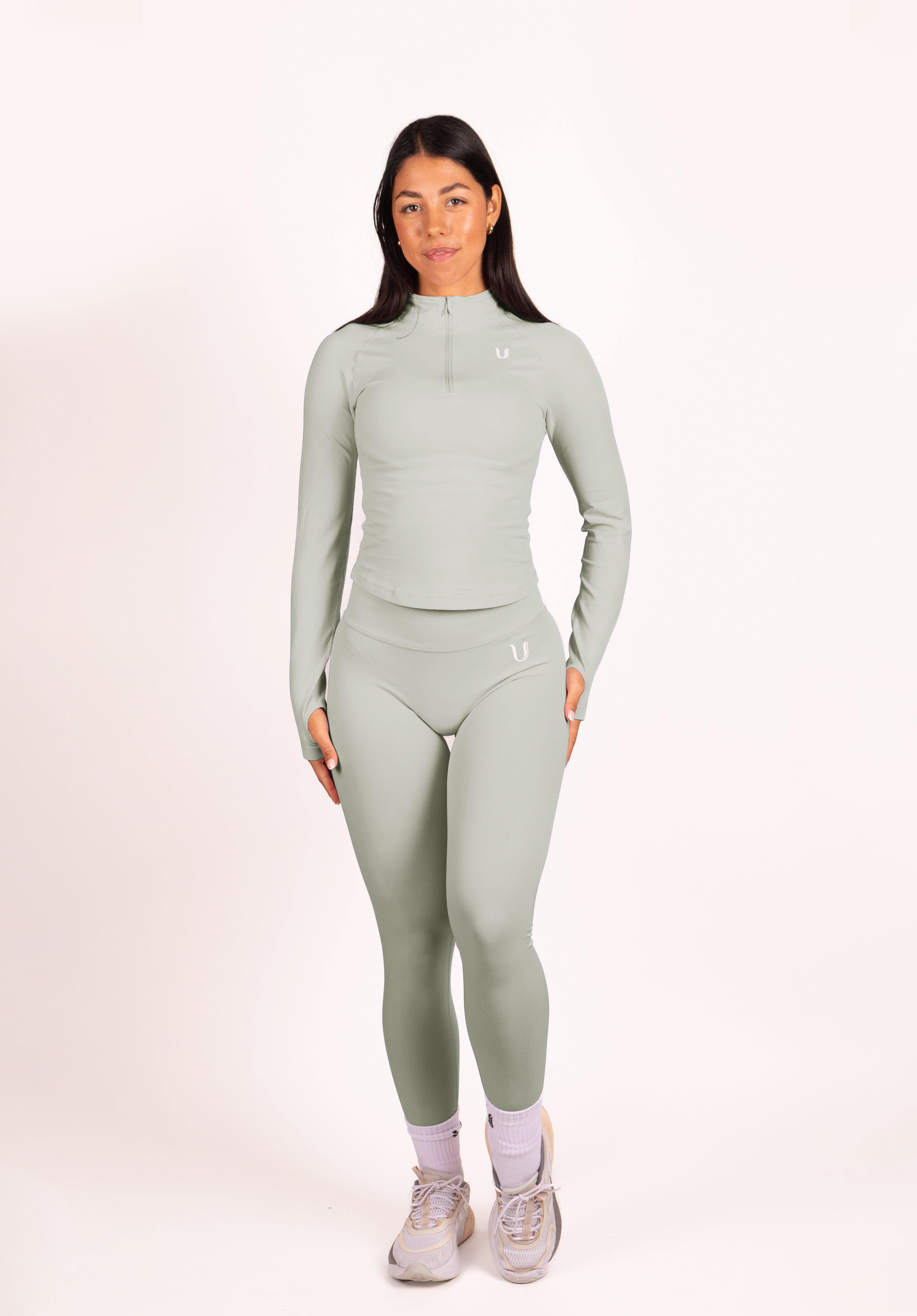 Beau | Premium High Performance Scrunch Legging - Ivoor