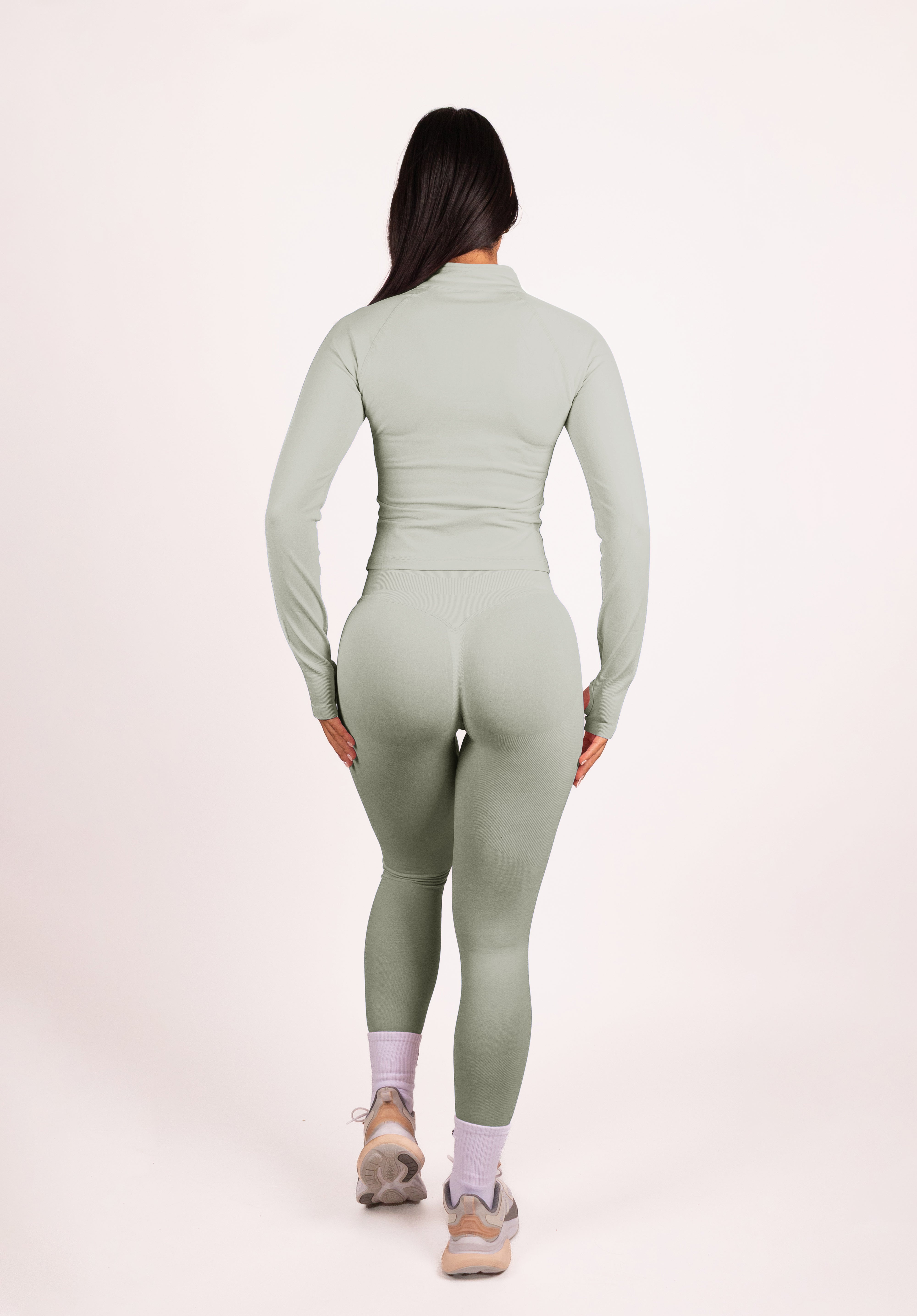 Beau | Premium High Performance Scrunch Legging - Ivoor