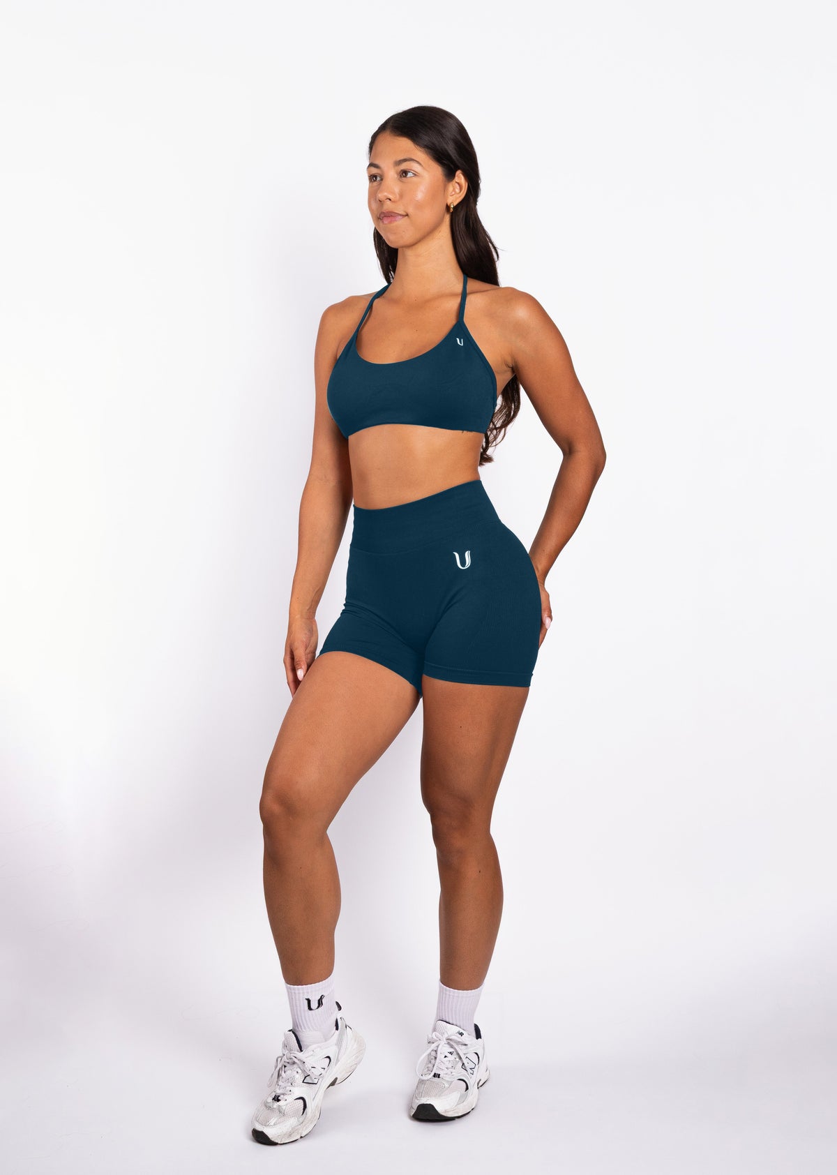 Nova | Seamless Open Rug Bra – Blauw - afbeelding 6