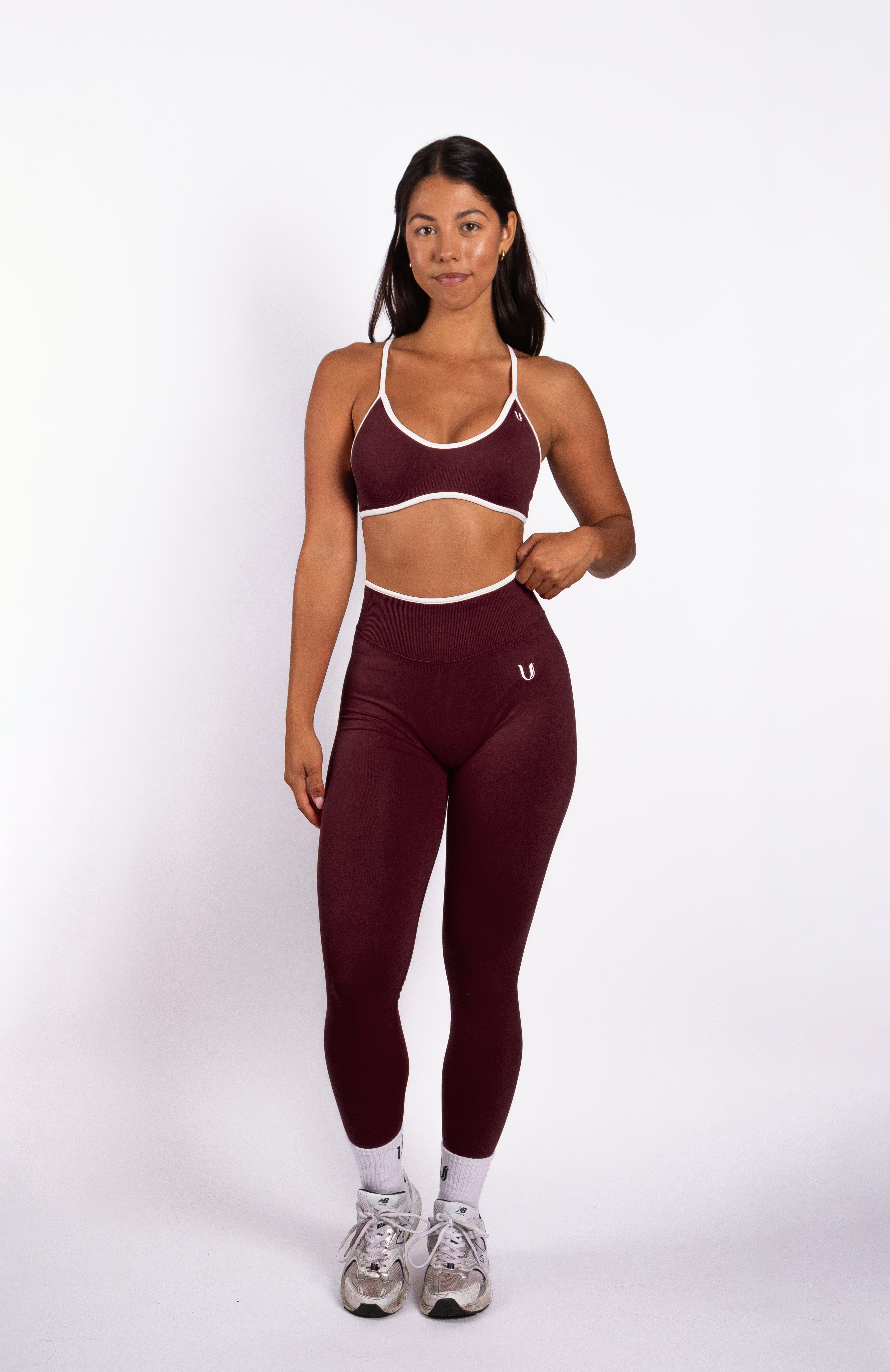 Ivy | Seamless Bra – Bordeaux