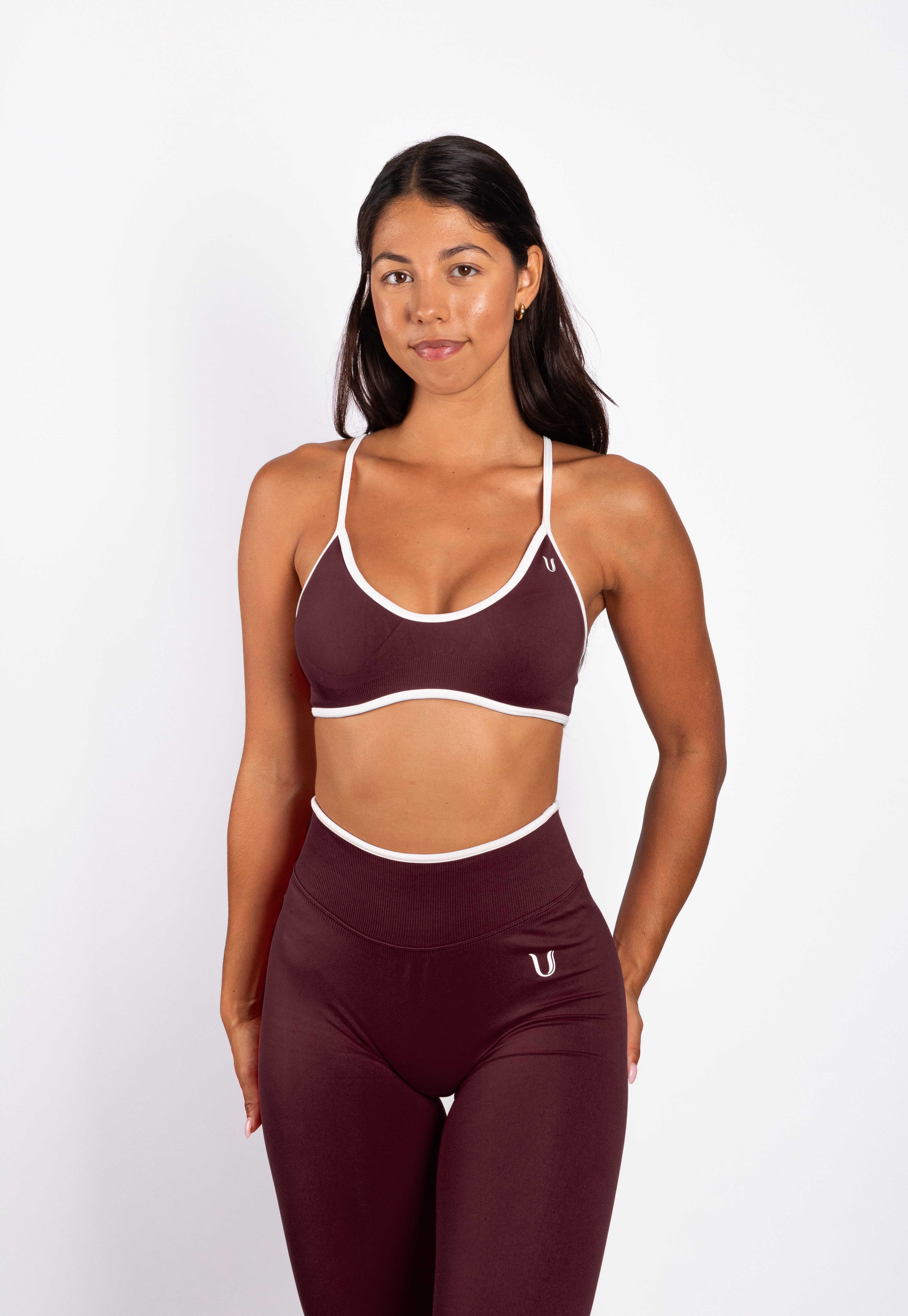 Ivy | Seamless Bra – Bordeaux