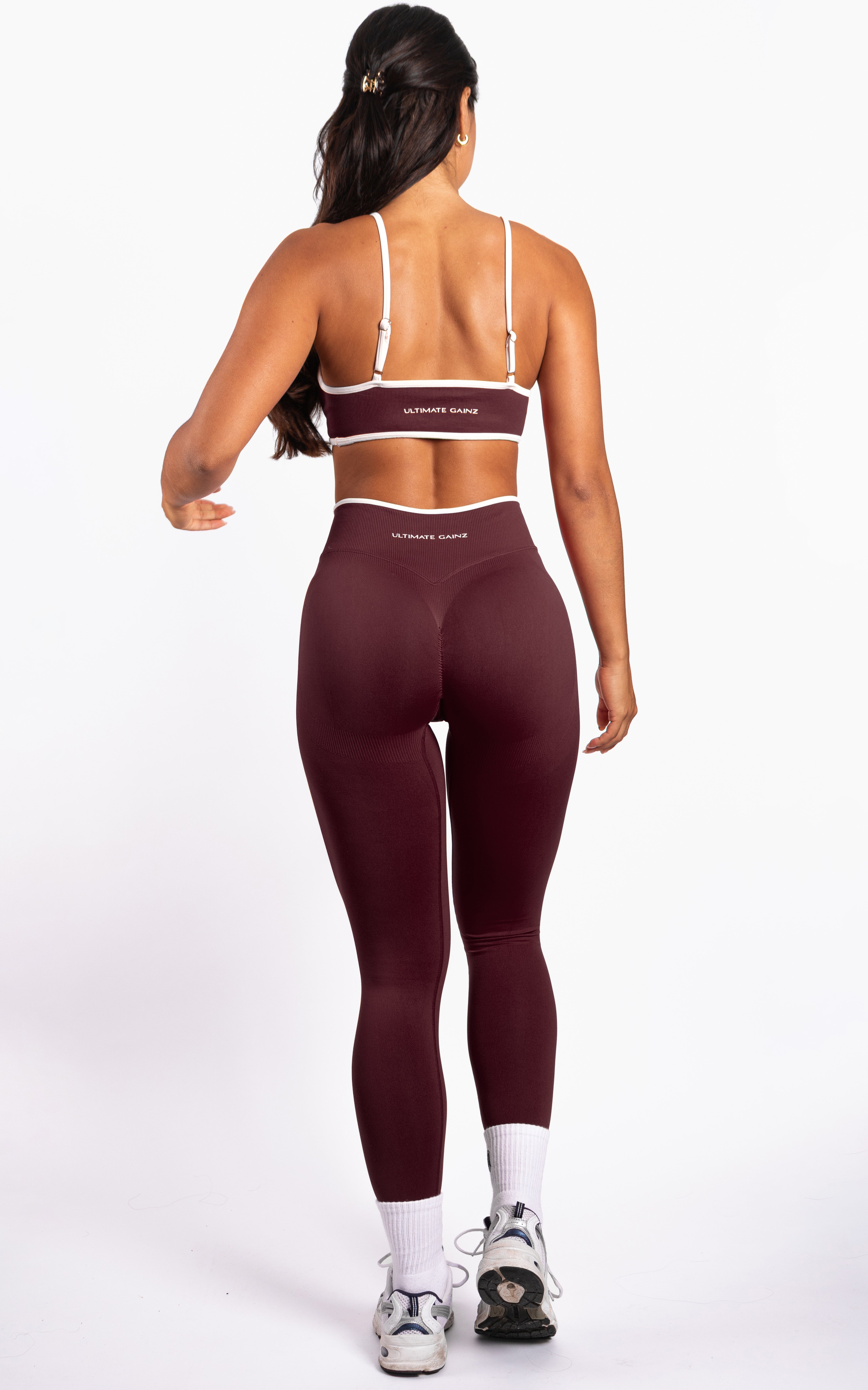 Ivy | Seamless Shape Legging – Bordeaux