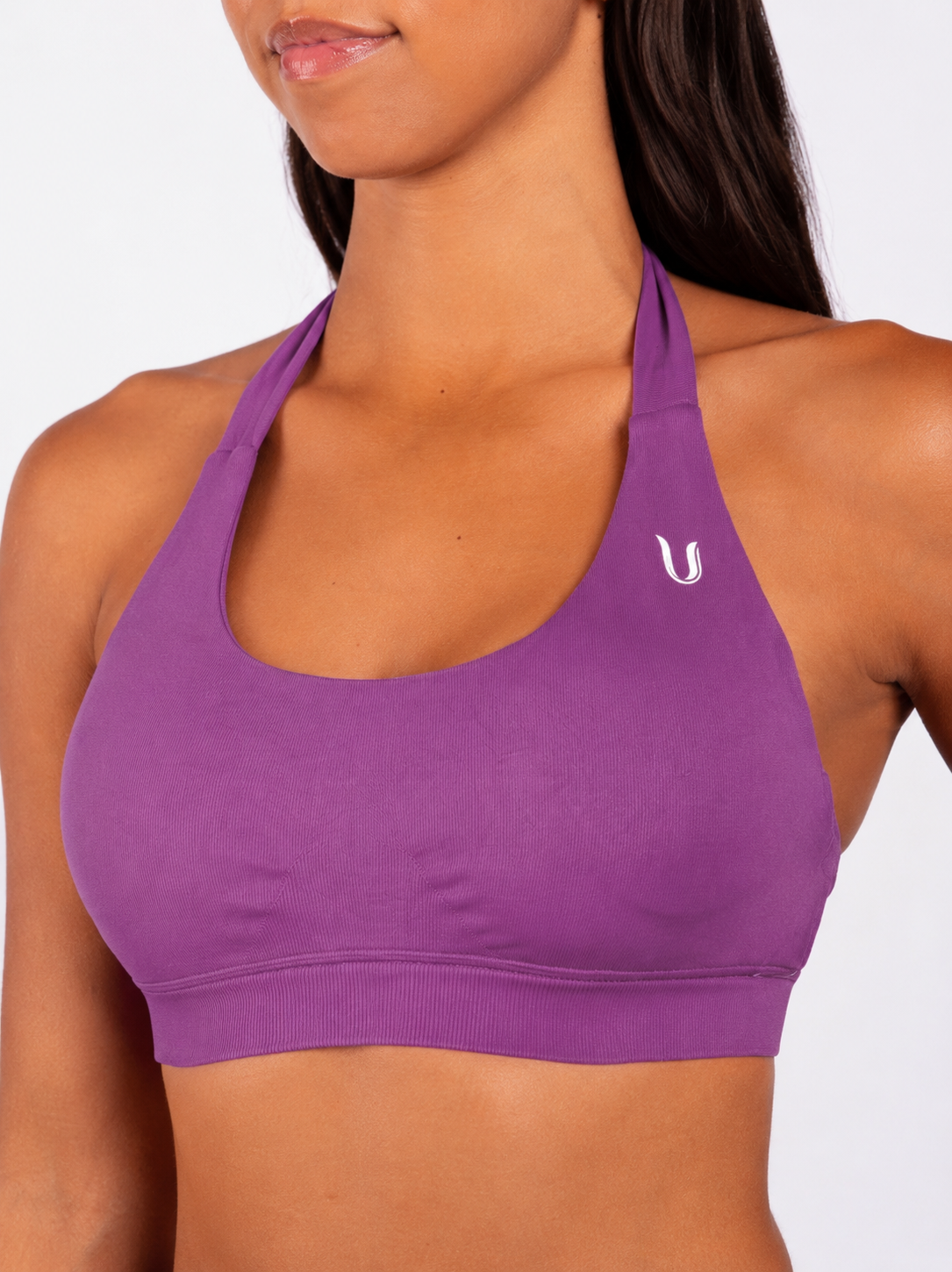 Beau | Halter Support Bra - Paars