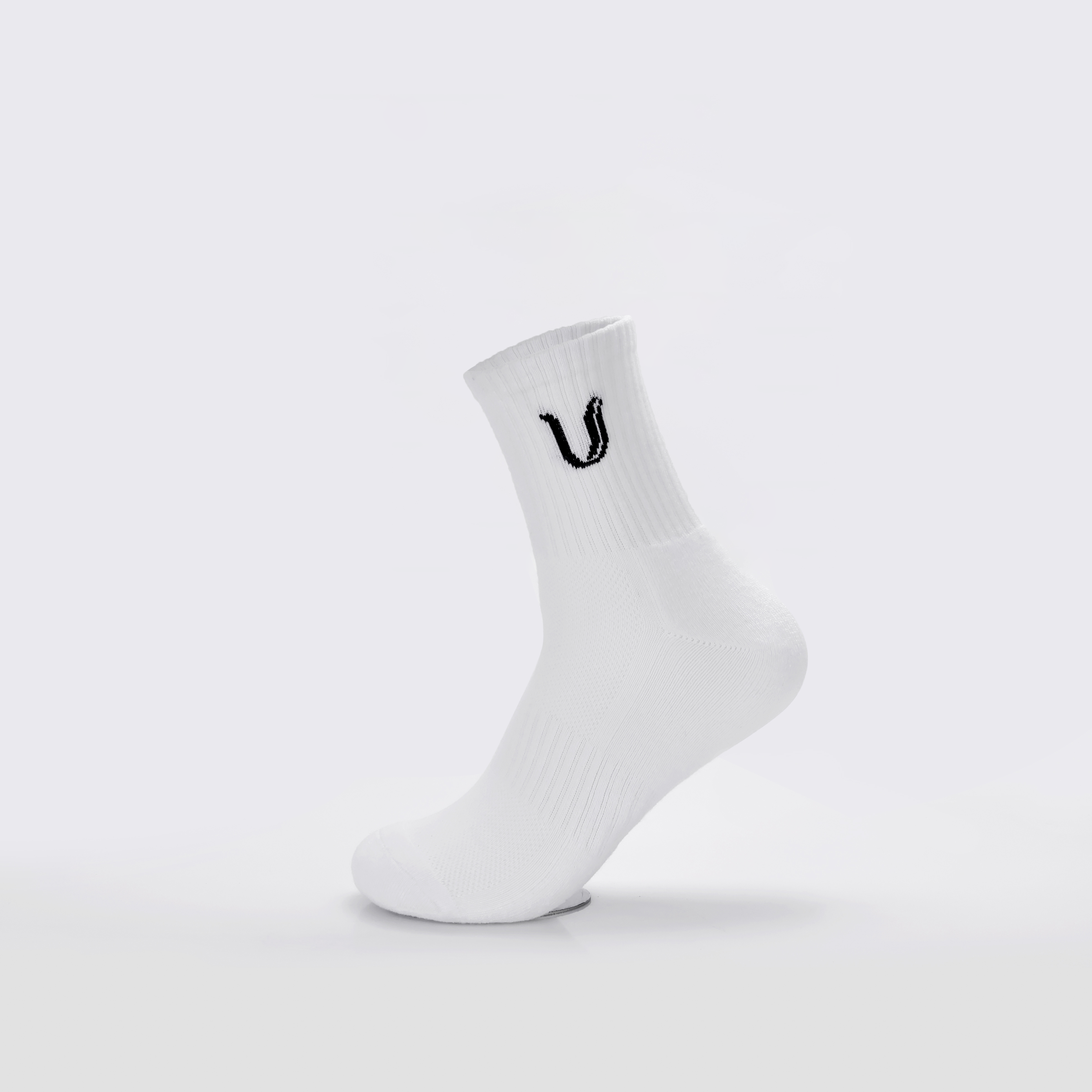 Ultimate Gainz - Performance Sokken Unisex - Wit 3 Paar - afbeelding 4