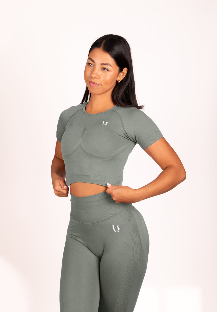 Leonie | Top Shirt Grijs
