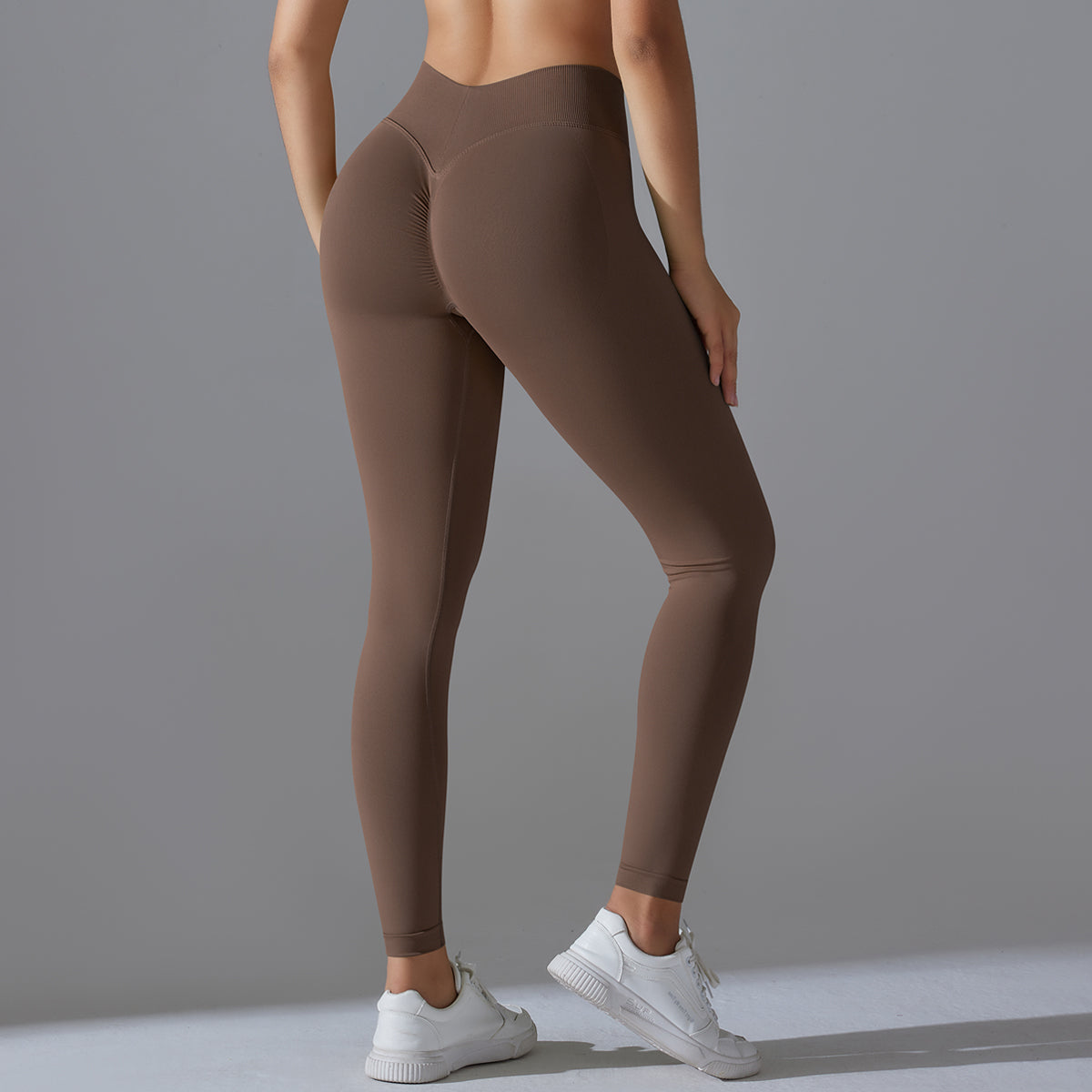 Mila V2 | Scrunch Sport Legging - Bruin