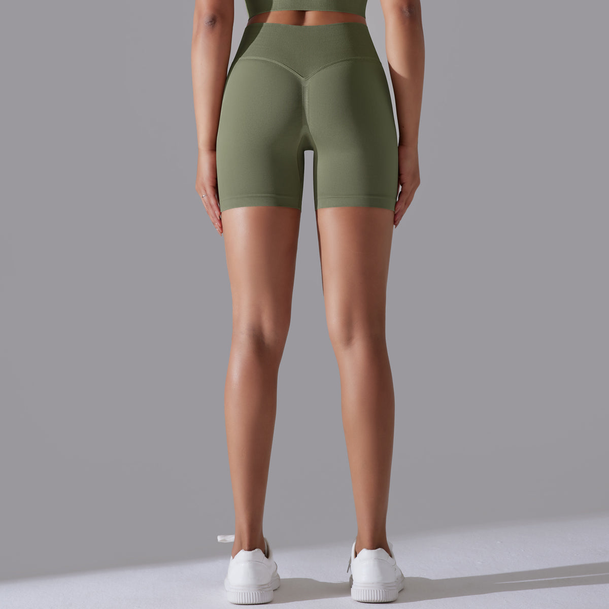 Daisy | Short - Groen Grijs