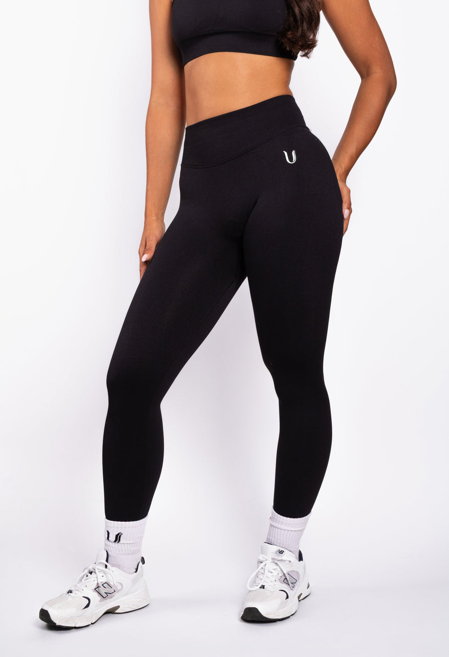 Beau | Premium High Performance Scrunch Legging - Zwart