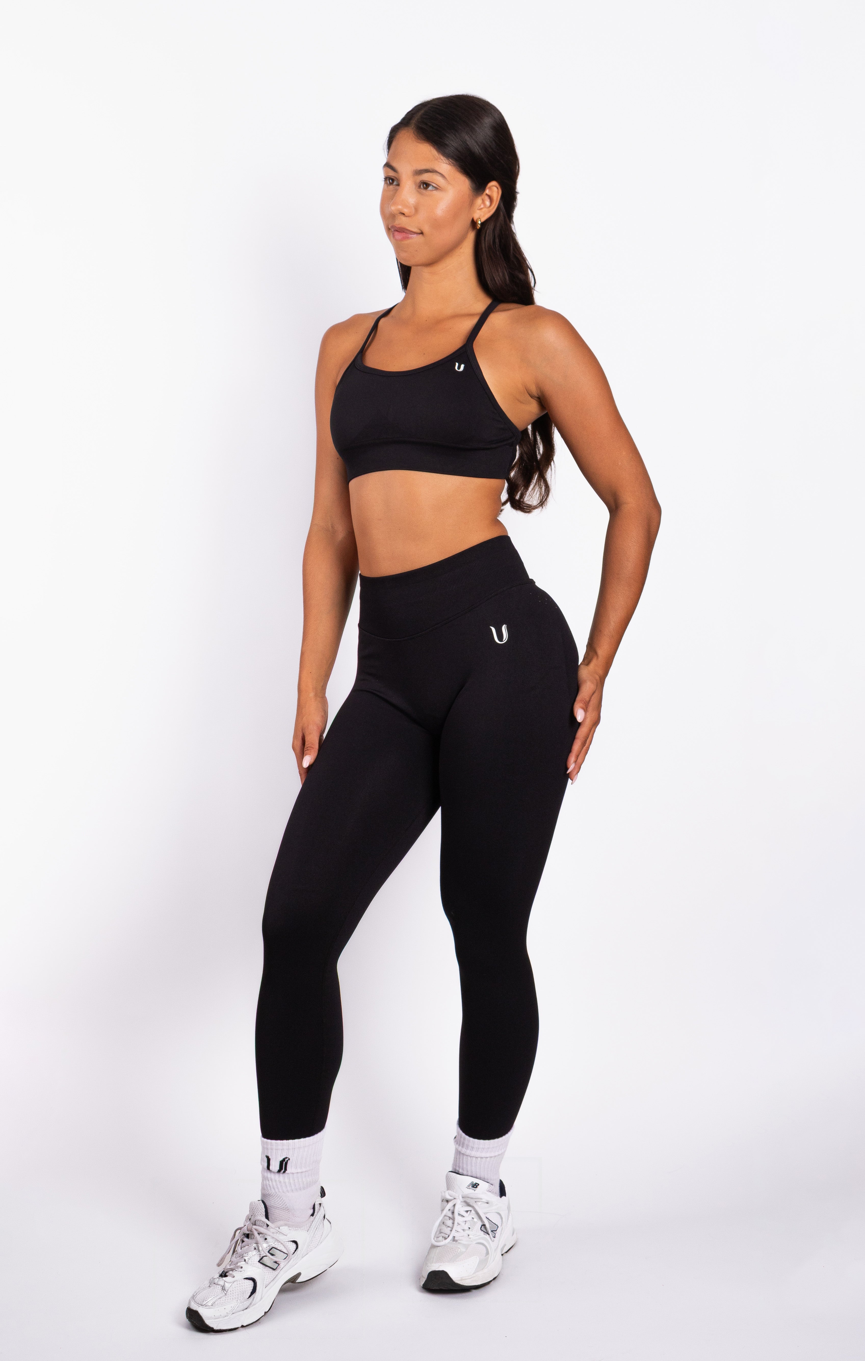 Beau | Premium High Performance Scrunch Legging - Zwart