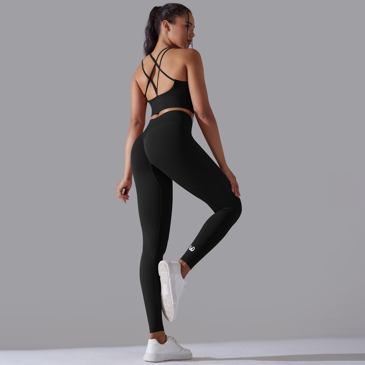 Daisy | Legging Top Set - Zwart