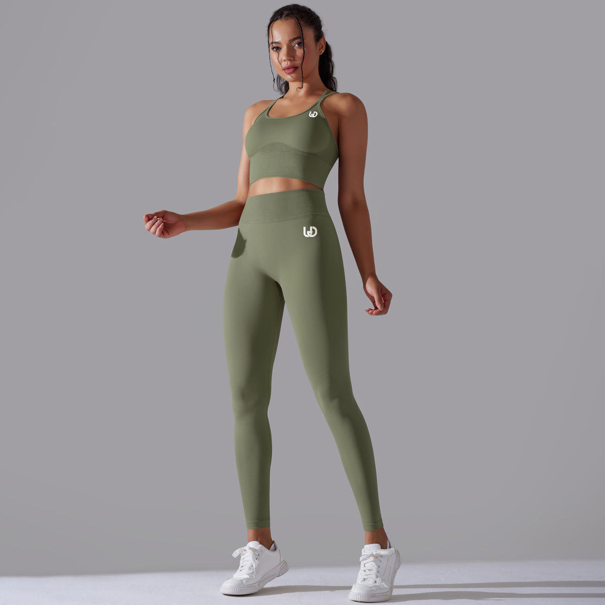 Daisy | Legging Top Set - Groen