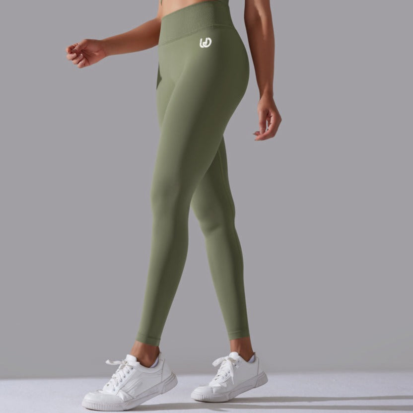 Daisy | Legging - Groen Grijs