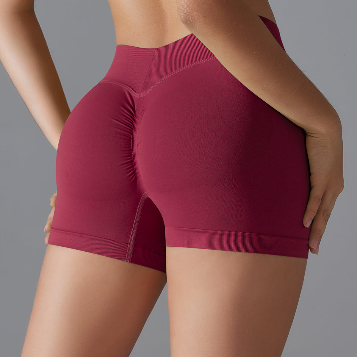 Mila V2 | Scrunch Sport Short - Rood