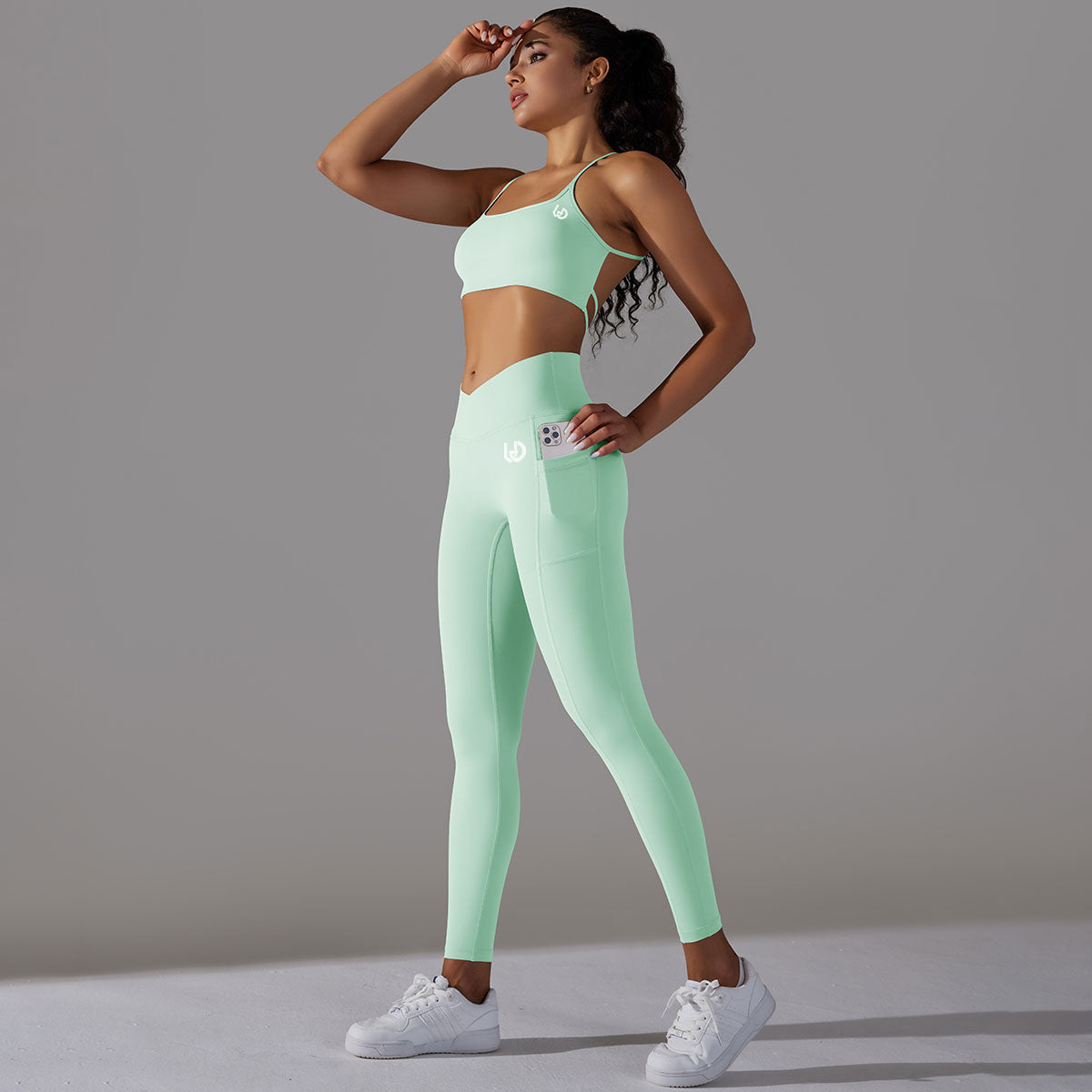 Mila | Legging-Top Set - Groen