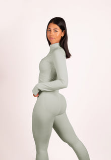 Beau | Premium High Performance Scrunch Legging - Ivoor