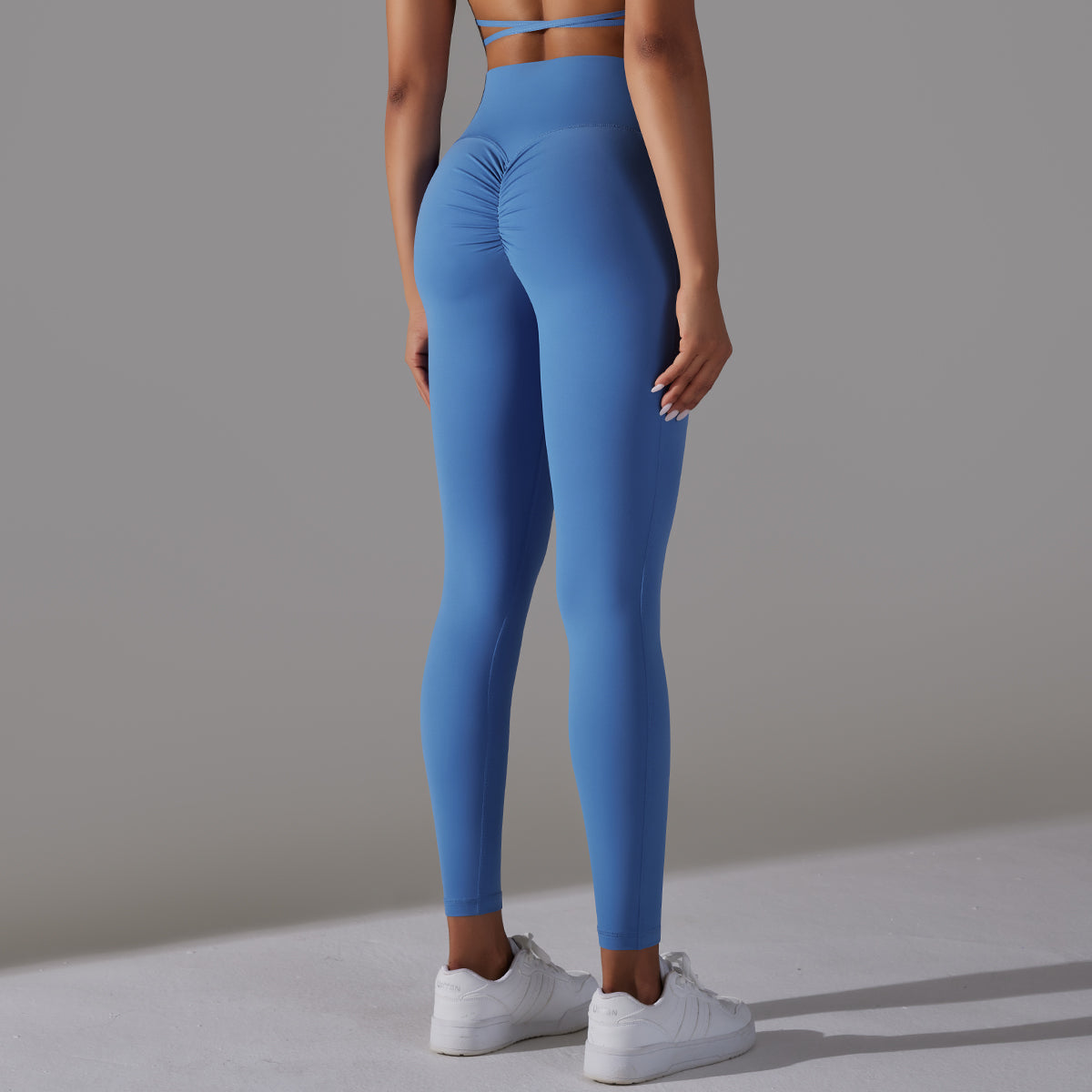 Mila | Legging-Top Set - Blauw