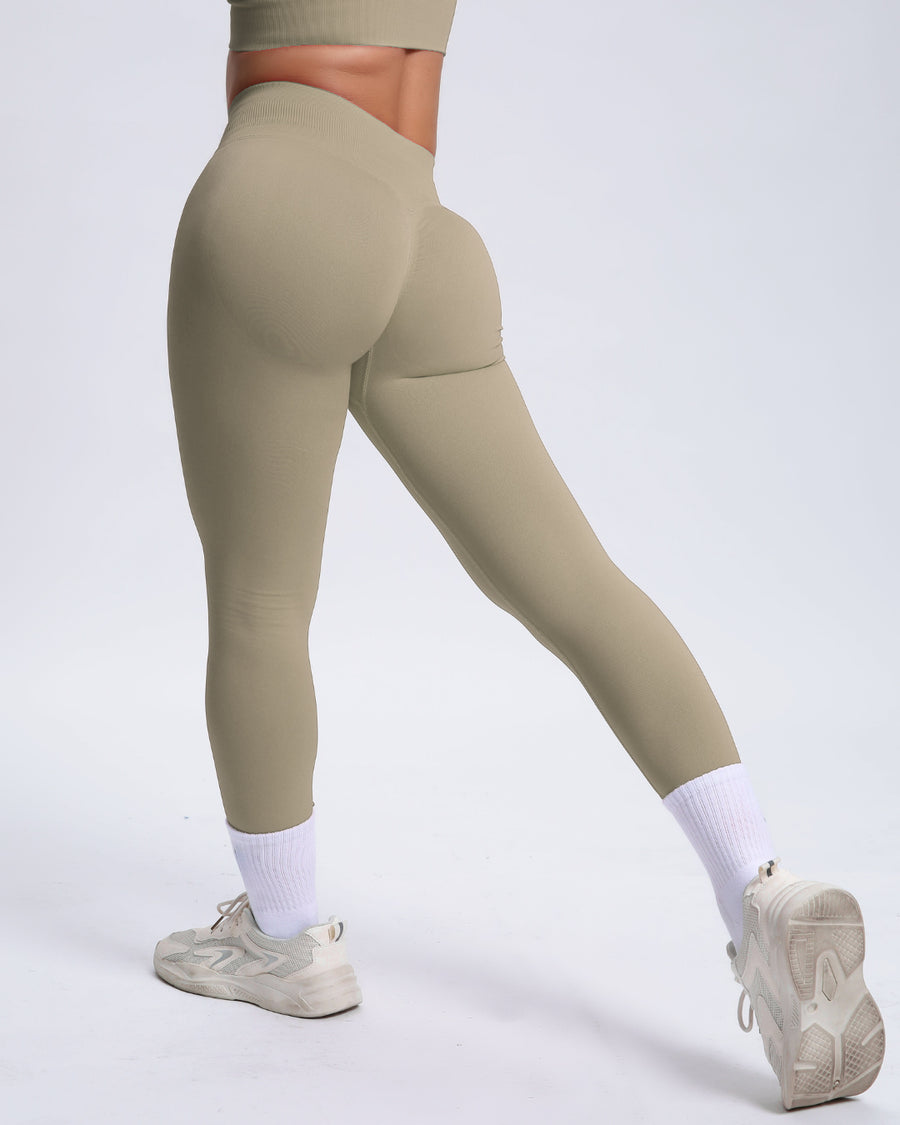 Joy | Sculpt Legging Met Scrunch – Beige