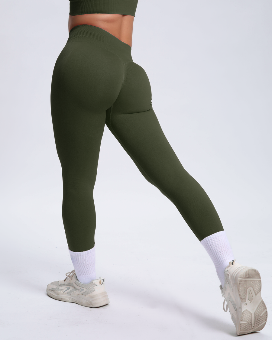 Joy | Sculpt Legging Met Scrunch – Groen