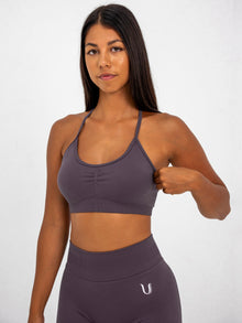 Luna | Premium Adjustable Sports Bra - Oudpaars