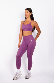 Beau | Premium High Performance Scrunch Legging - Paars