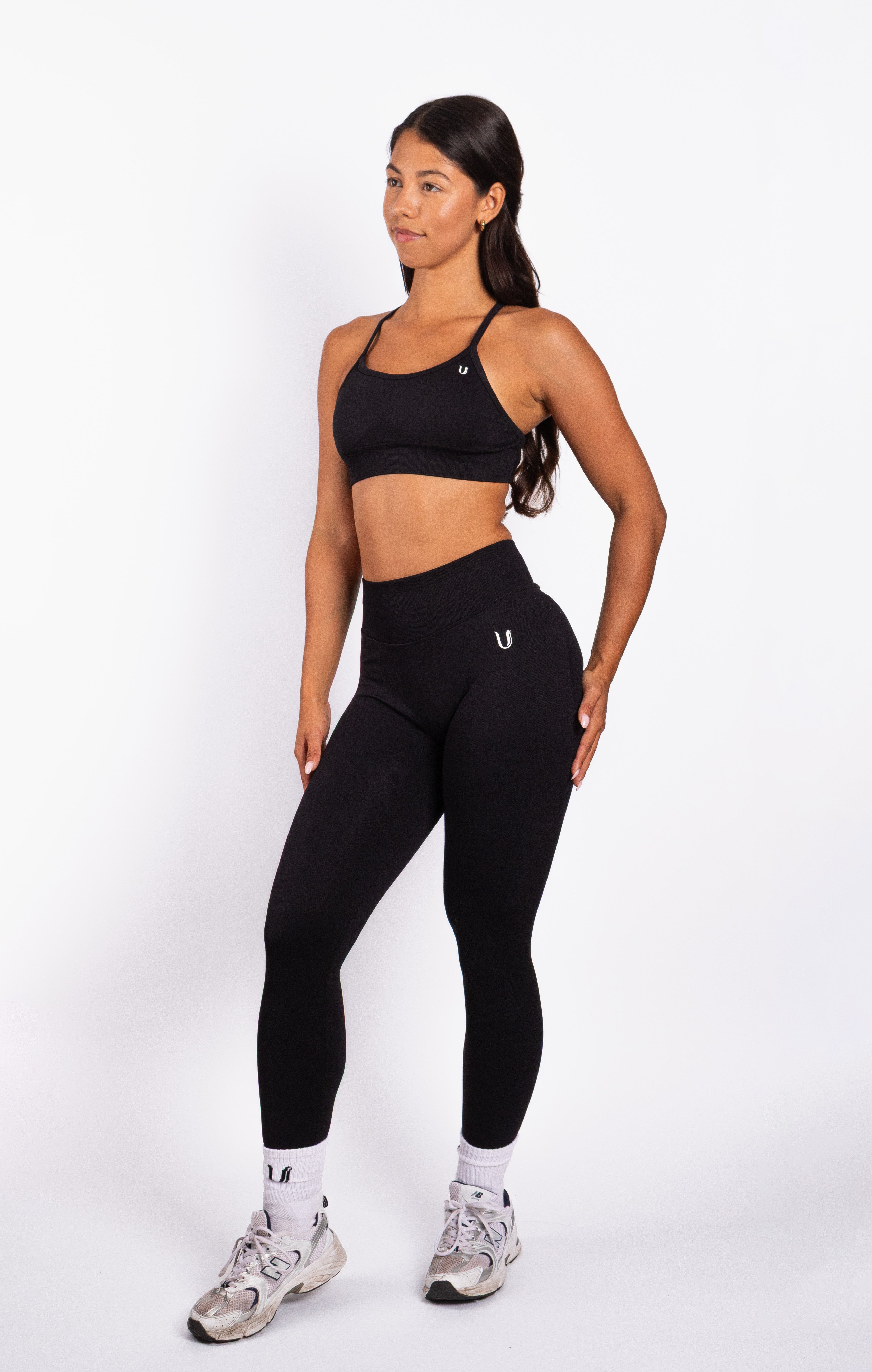 Beau | Premium High Performance Scunch Legging - Zwart