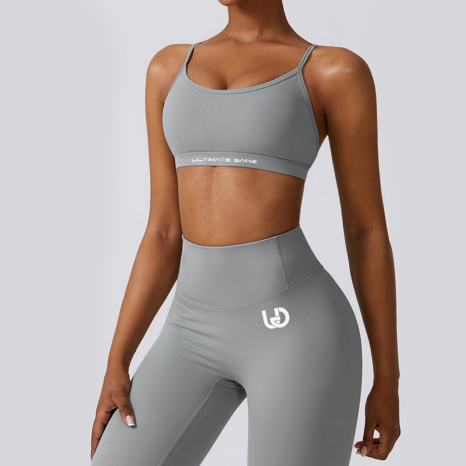 Hailey Set | Top Legging - Lichtgrijs