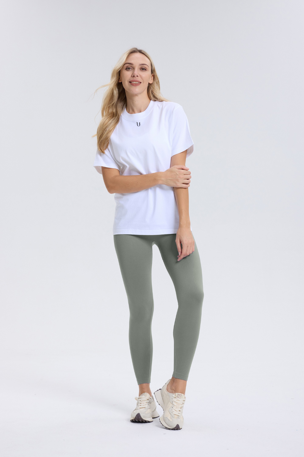 Ultimate Gainz | Oversized Shirt Unisex - Wit