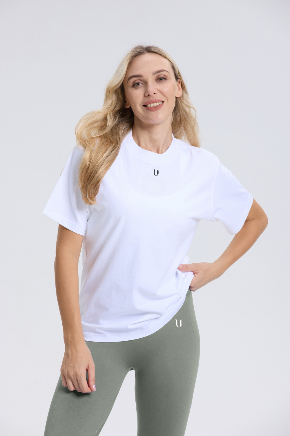 Ultimate Gainz | Oversized Shirt Unisex - Wit