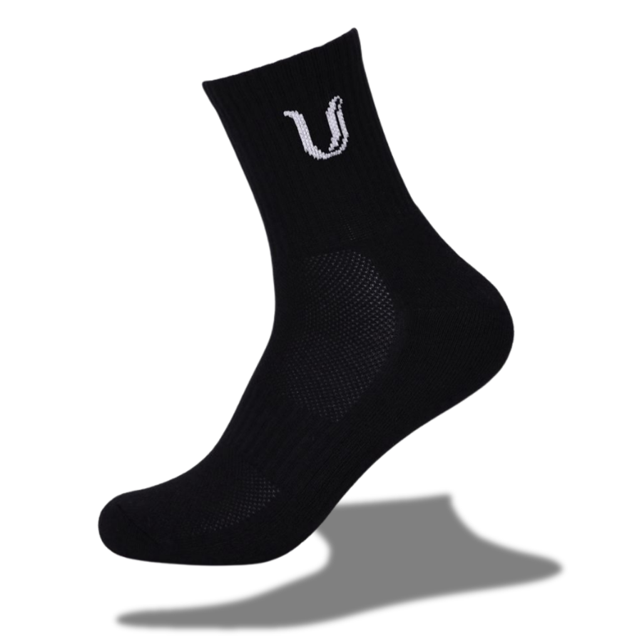 Ultimate Gainz - Performance Sokken Unisex - Zwart 1 Paar