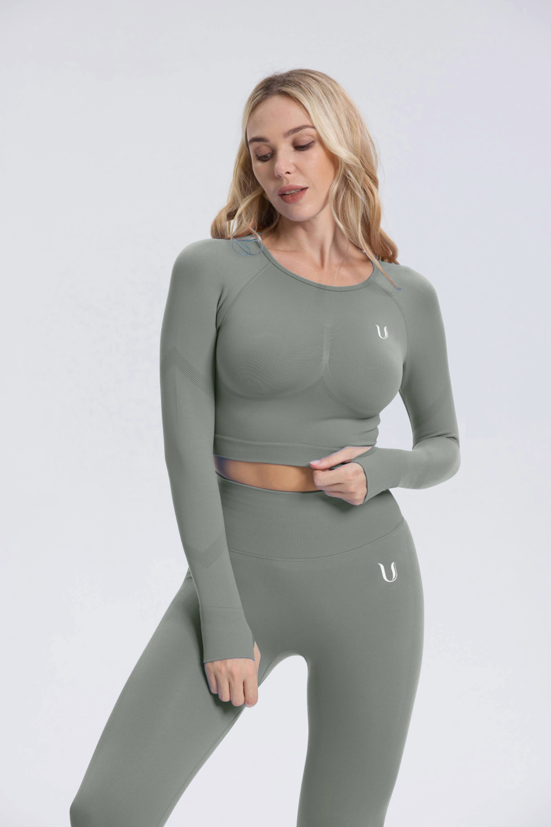 Leonie | Set Lang - Grijs