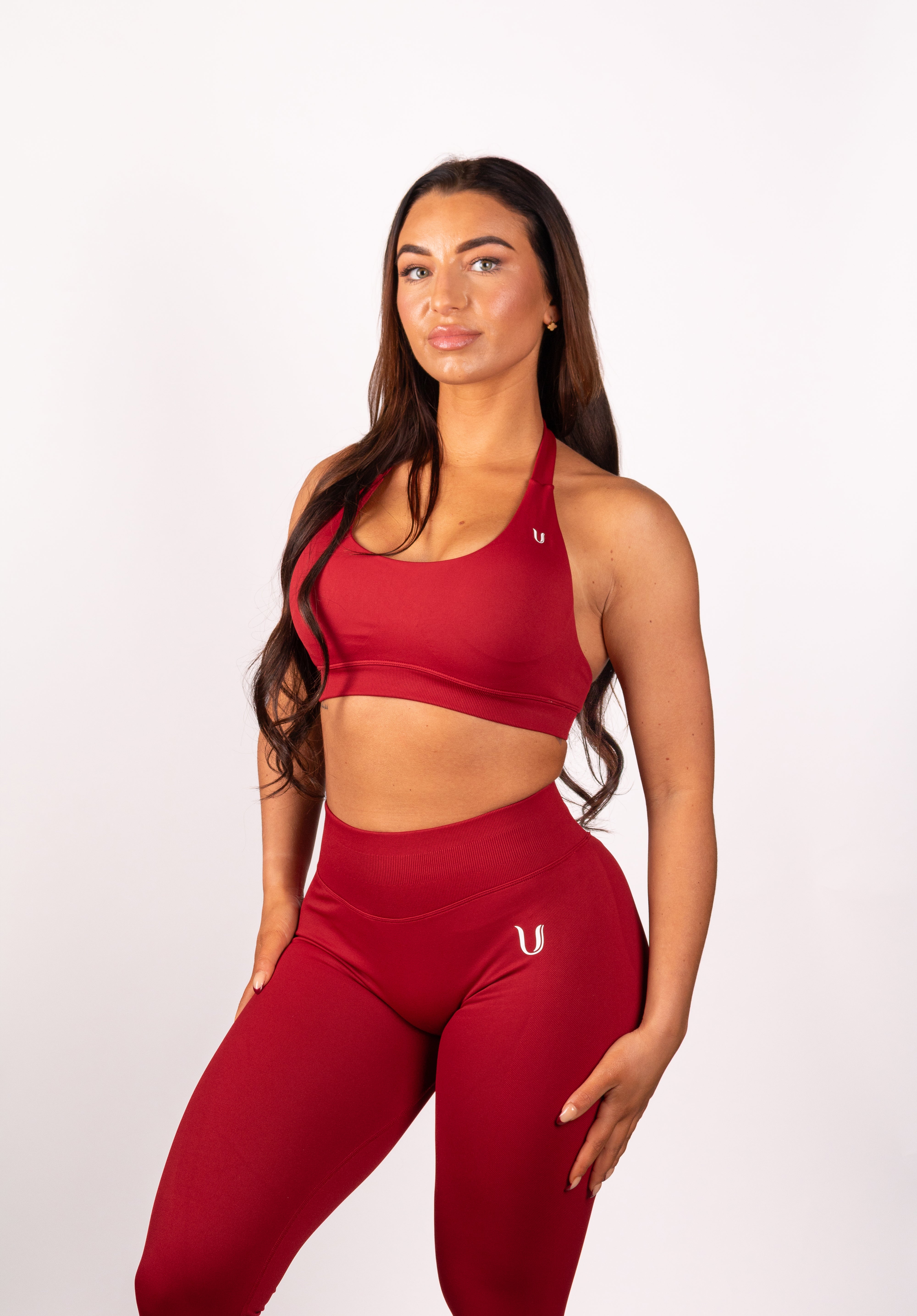 Beau | Premium High Performance Scrunch Legging - Rood
