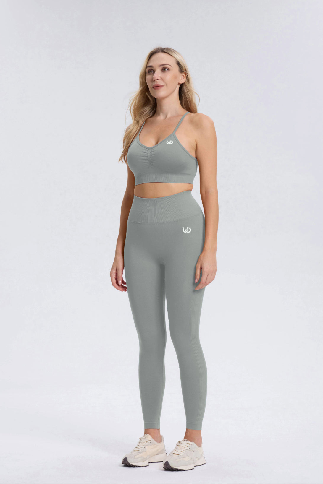 Maeve | High Waist Scrunch Legging - Grijs