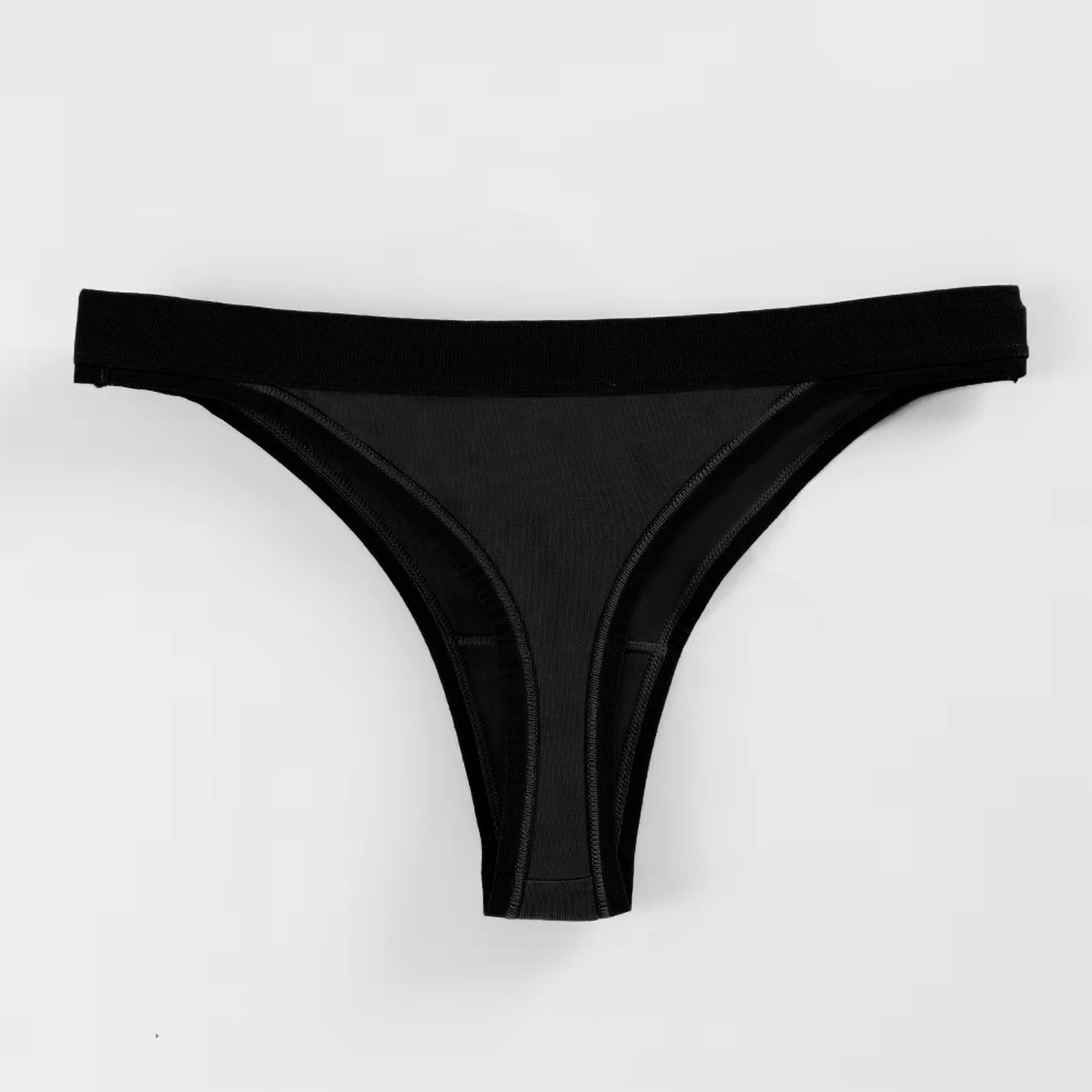 Ultimate Gainz Seamless Thong - Zwart